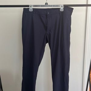 Navy Blue FootJoy Knit Pants, 36x30, Golf Slacks